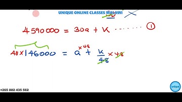 Form 3 Maths - Partial Variation