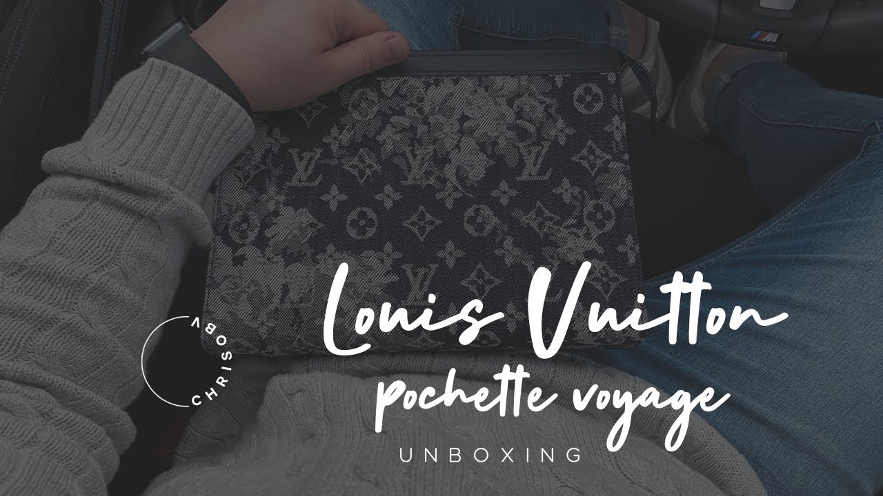 Louis Vuitton Blue Monogram Tapestry Outdoor Bumbag Louis Vuitton