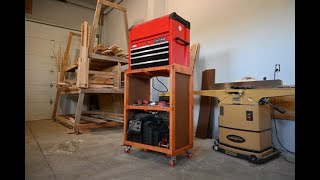 DIY Mobile Tool Cart
