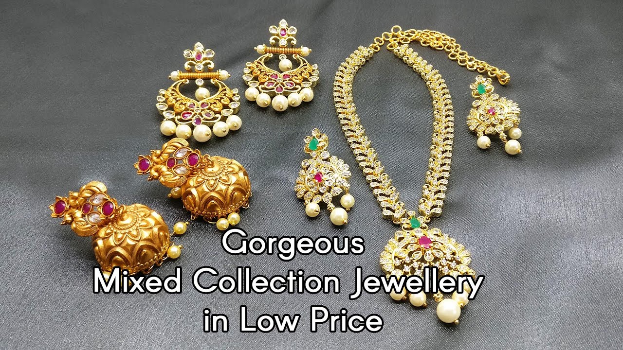 Mixed Collection Jewellery in Low Price. YouTube