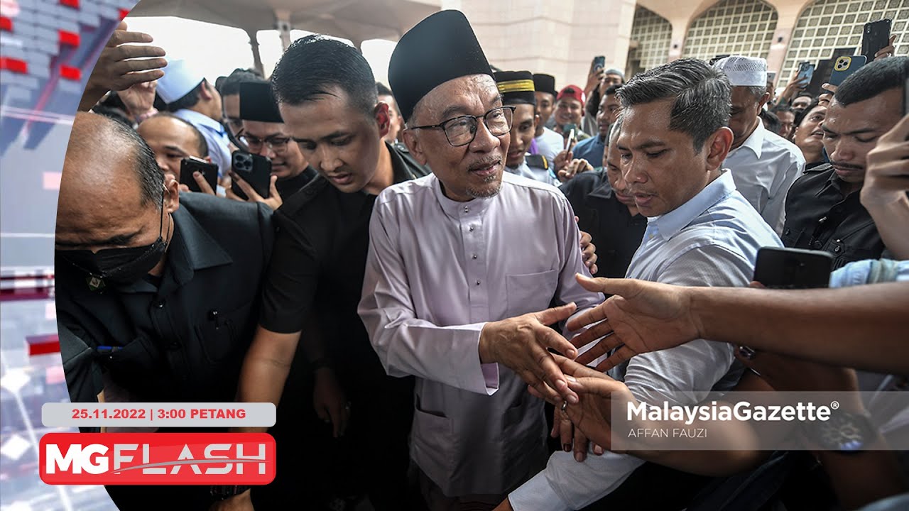 Saiz Kabinet, Gaji Menteri Dikurangkan. Anwar Harap Semua Parti Setuju #MGFlash