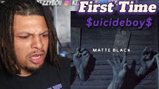 First Time Hearing - $UICIDEBOY$ - MATTE BLACK (Reaction)