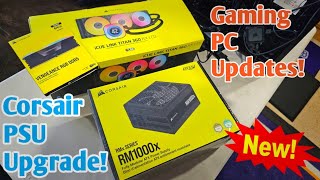 Installing a Huge 1000 Watt Corsair PSU In my Gaming PC!