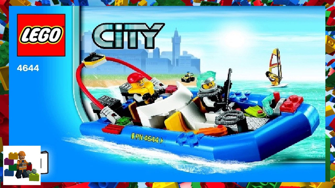 LEGO instructions - City - Harbour - 4644 - Marina (Book 1) - YouTube