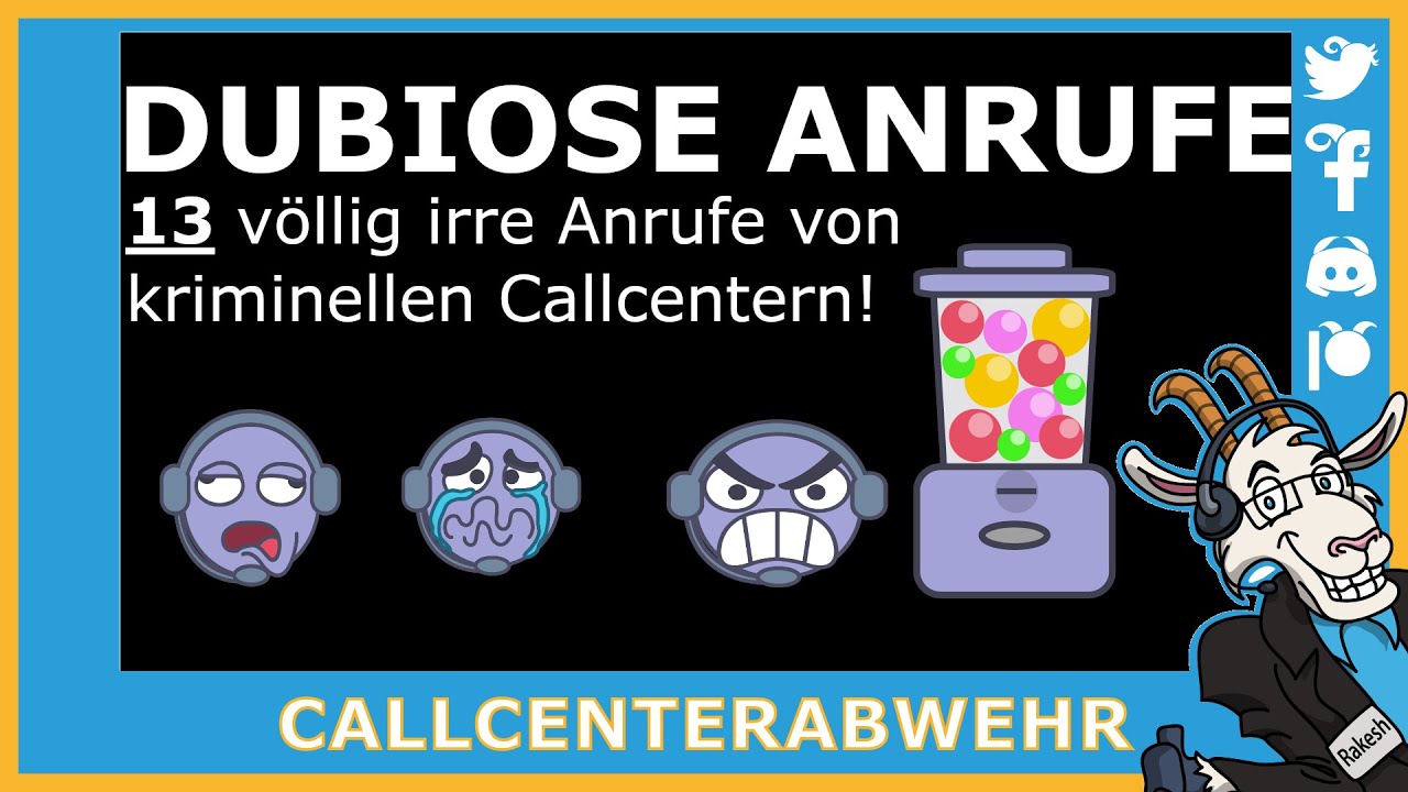 Dubiose Callcenter Anrufe  2021 - Kay Uwe Meyer Memorial