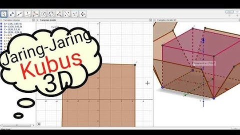 TUTORIAL MEMBUAT JARING-JARING KUBUS 3D DENGAN GEOGEBRA