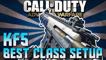 Call of Duty Advanced Warfare: Best KF5 Class Setup! - (Call of Duty Multiplayer Gameplay)