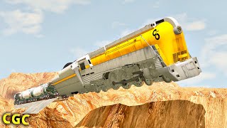 Steam train crashes #10 BeamNG Drive