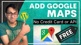 How to add a Google Map without the API or Credit Card Details to Wordpress - Free GoogleMap Embed screenshot 5