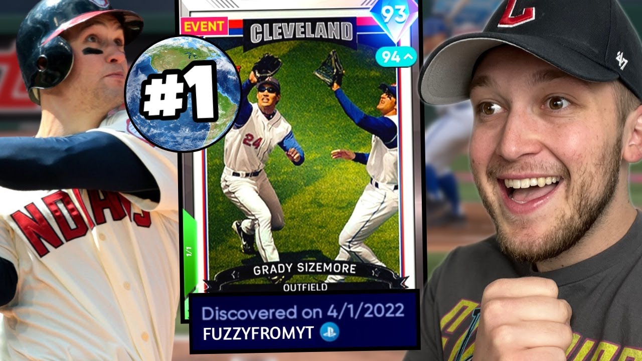 i was FIRST IN THE WORLD to unlock DIAMOND GRADY SIZEMORE.. MLB