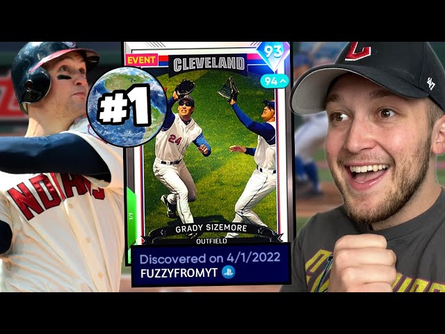 i was FIRST IN THE WORLD to unlock DIAMOND GRADY SIZEMORE.. MLB The Show 22  