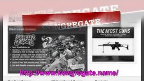 Kongregate Games at kongregate.name