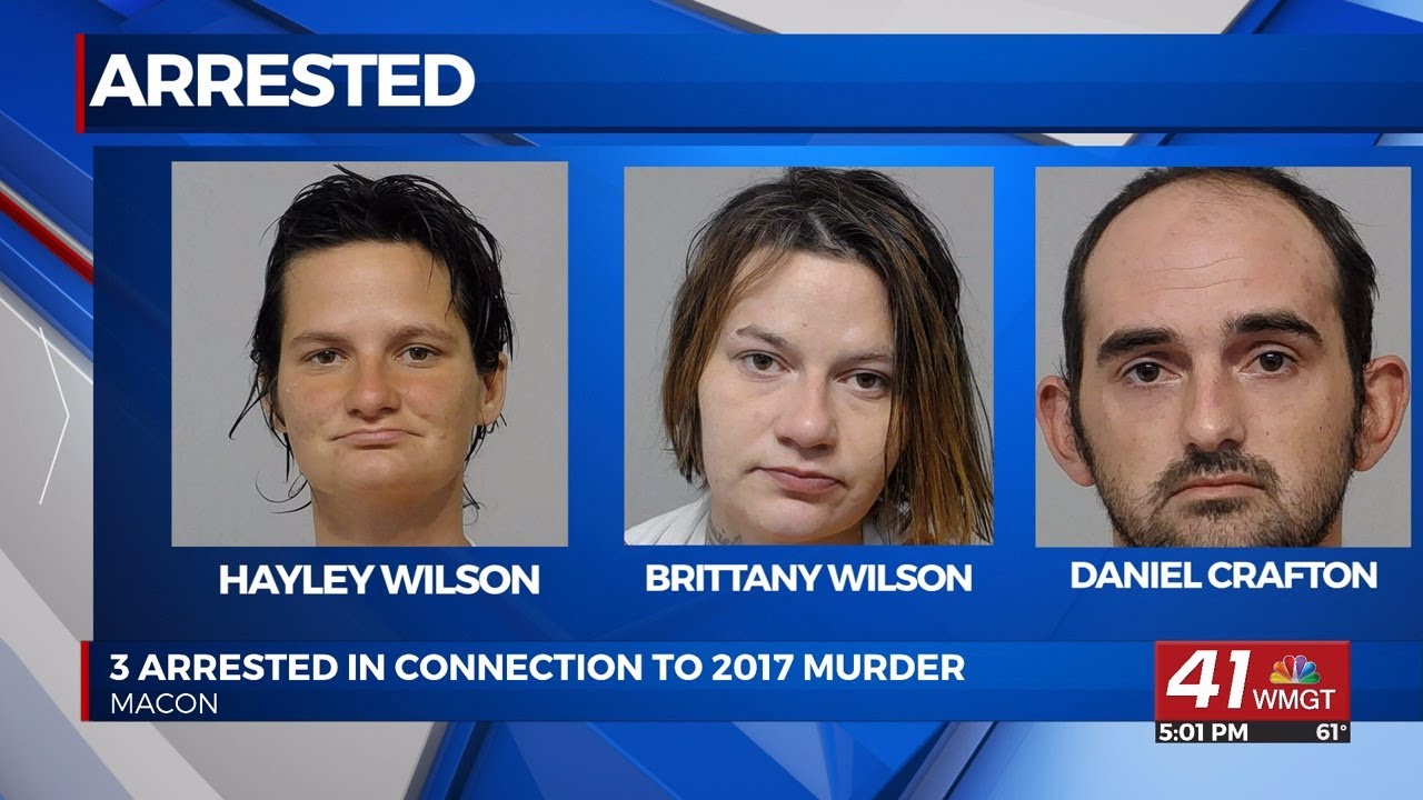 UPDATE: Three arrested in connection with 2017 Macon murder - YouTube