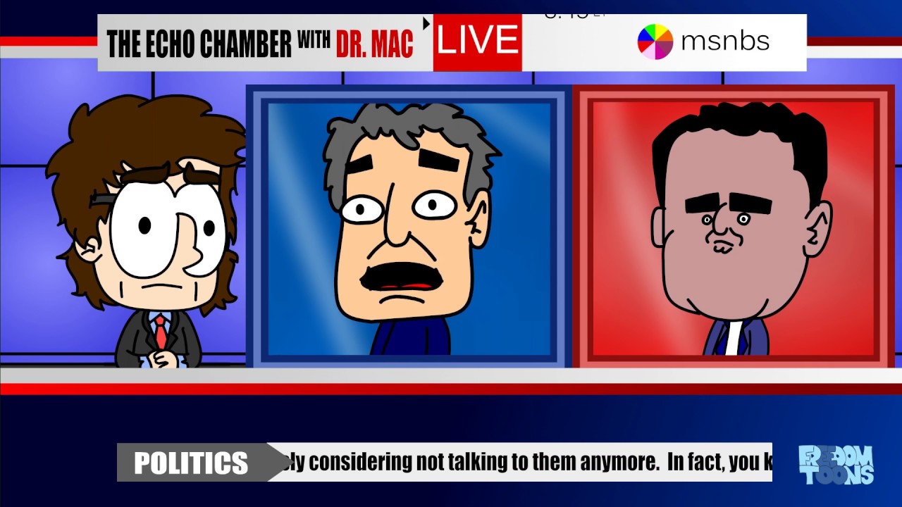 GUN CONTROL W PIERS AND CENK | FREEDOMTOONS