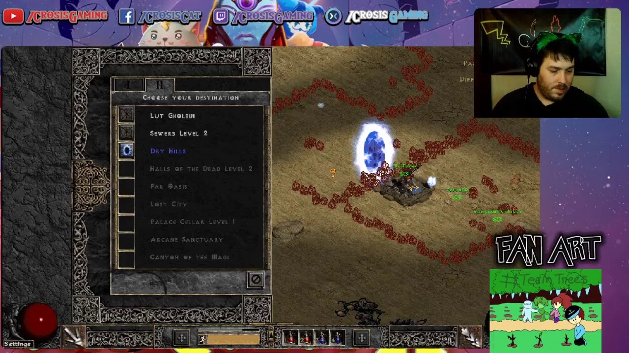 ACT II WITH GOOD FRIENDS AND FAMILY | Diablo II Adultstream