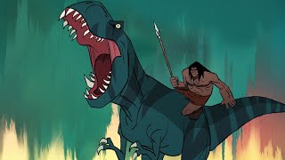 He Saves The TYRANNOSAUR And They Together Survive In The Primitive World | Season 1 | Movies Recap