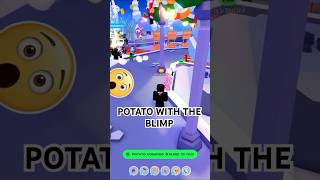 POTATO WITH THE BLIMP! #roblox #plsdonate #fypシ #10k