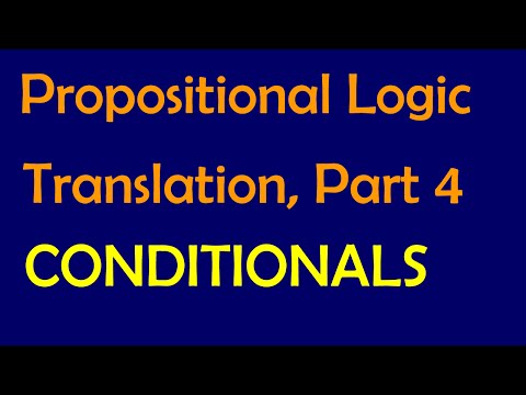 Propositional Logic: Translation,