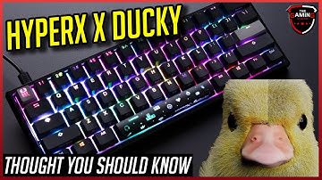 HyperX x Ducky One 2 Mini Keyboard Drop FIRST LOOK! | Thought You Should Know