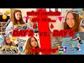 What being on your period is like day 2 vs day 6  period vlog  showing you my period products
