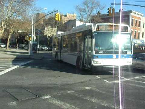 MTA NYC Bus 2009 Orion VII NG HEV B48 Bus #4537 at Lafayette Ave