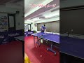 順横上回転サーブ、出し方のコツ　 #tabletennis #国球乒乓 #卓球　#サーブ