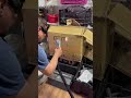 Will pulsed laser cleaning of ink on cardboard boxes cause any damage?