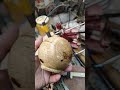 Полый шарик из дуба своими руками #wood #woodworking #своимируками # #токарныерезцы #diy