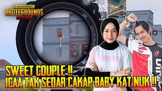 Sweet Couple Kat Erangel Icaa Tak Sedar Cakap Baby Kat Nukk | Pubg Mobile