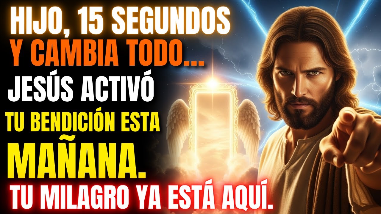 HOY DIOS TE RESPONDE: TU LLANTO SE CONVIRTIÓ EN MILAGRO (URGENTE)