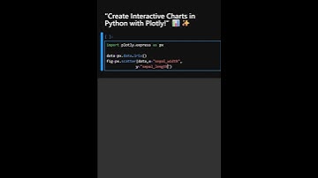 “Create Interactive Charts in Python with Plotly!” 📊✨