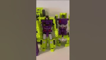 Transformers Generations: Combiner Wars Constructicons & Devastator -Shorts