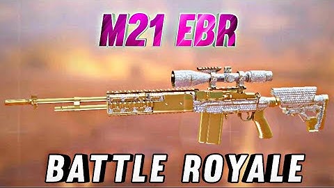 😱 Best M21 EBR gunsmith cod mobile br 🔥  Season11