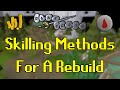 Old school runescape  skilling methods for rebuilding