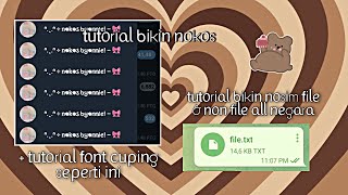 Tutorial Font Cuping ( Cut Typing ), Dapat Nokos ( Nomor Kosong ), No Sim File & Non File All Negara screenshot 4