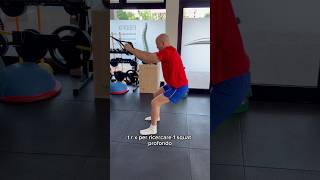Riabilitazione ginocchio. Riprendere a fare squat #ginocchio #fisioterapia #rinforzo
