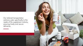 Our Shipping Solutions for Supplement Companies - Call Today