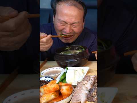 가마솥에 푹 끓인 <strong>순대국밥</strong>! #먹방 #shorts #요리