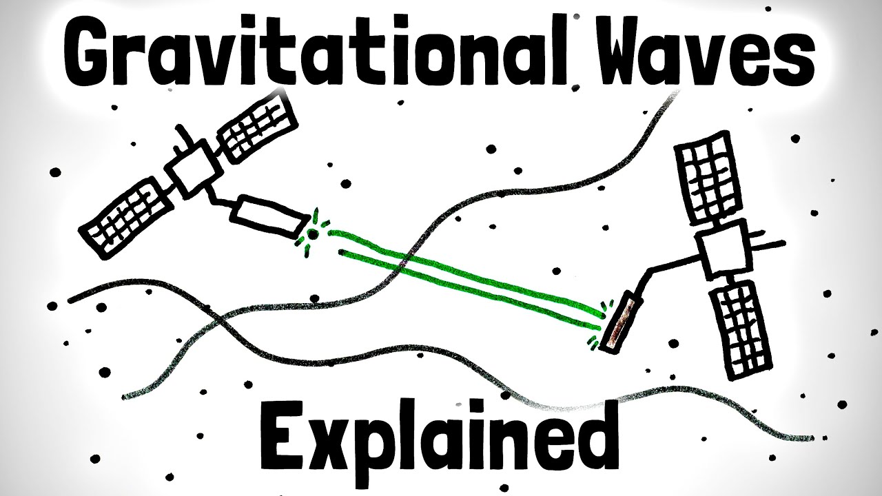 ⁣Gravitational Waves Explained Using Stick Figures