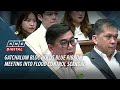 Gatchalian bloc holds Blue Ribbon meeting into flood control scandal | ANC