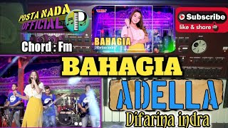 BAHAGIA KARAOKE  | Difarina indra - ADELLA