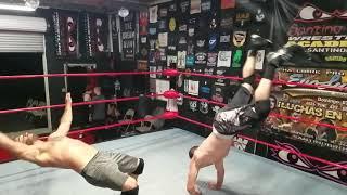 Flipping dropkick