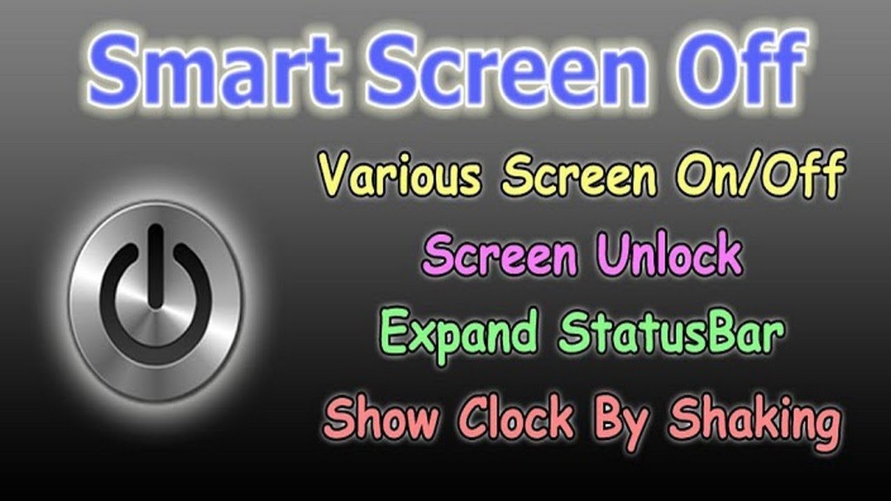 Smart Screen Off for Android App Review - Turns Screen Off Like Magic ...