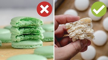 7 TIPS to fix HOLLOW macaron issue