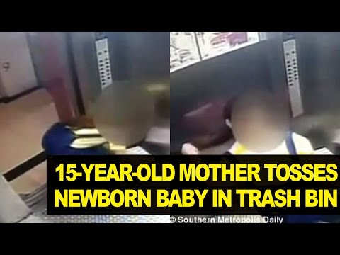 15-Year-Old Mother Tosses Out Newborn Baby in Trash