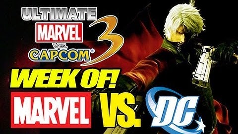 WEEK OF! UMVC3 Dante - Marvel vs DC Part 1