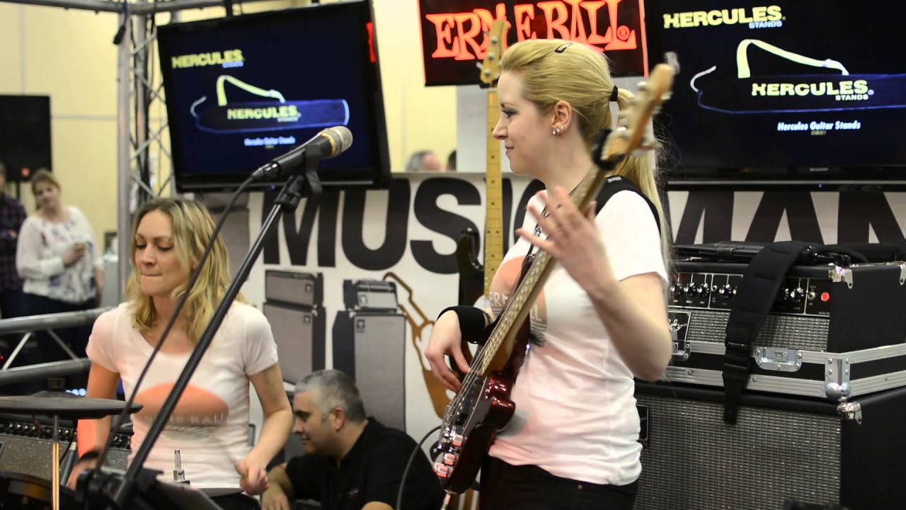 Ellen O'Reilly, Hayley Cramer & Eilidh Mckellar at the London Bass Guitar  Show 2016 - YouTube