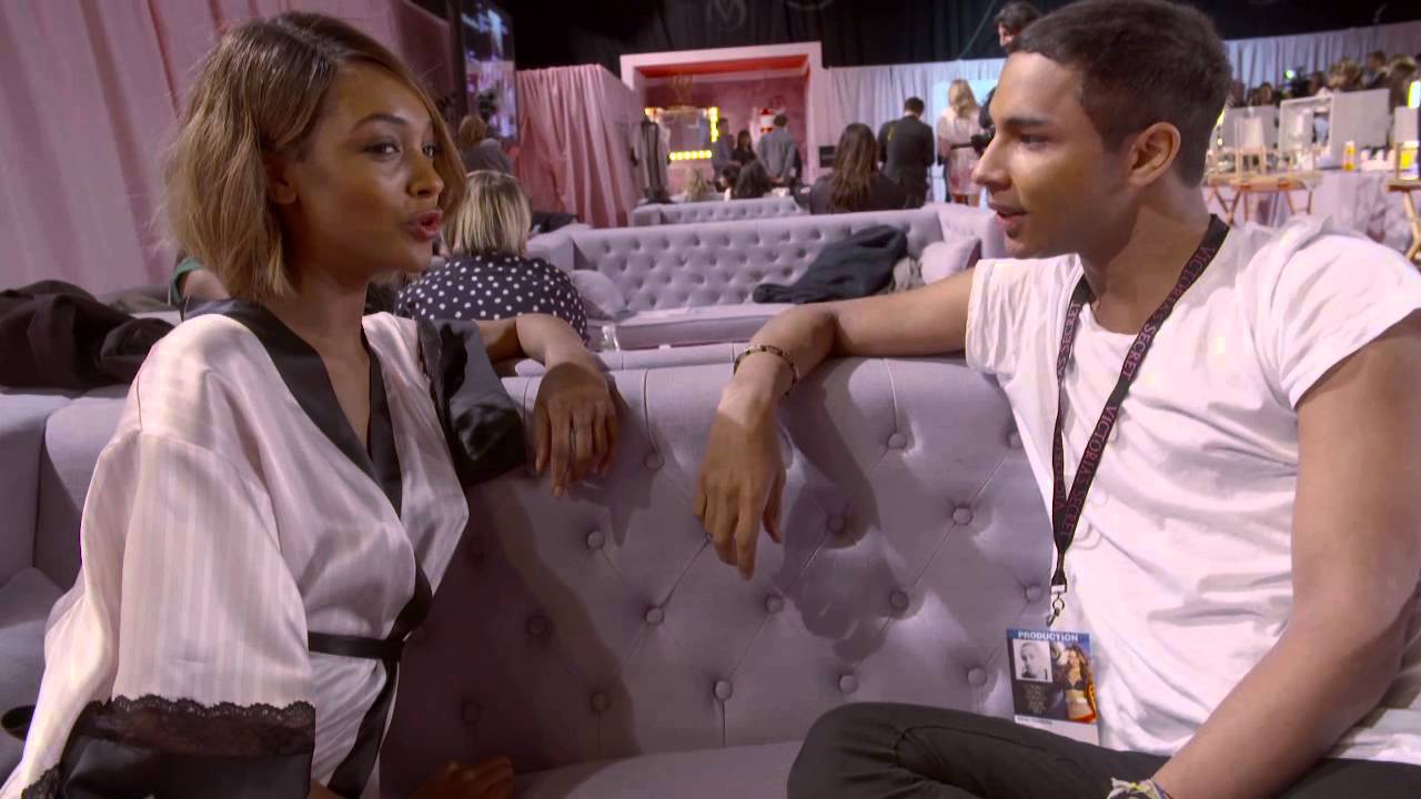 Victoria's Secret: Olivier Rousteing meets Jourdan Dunn