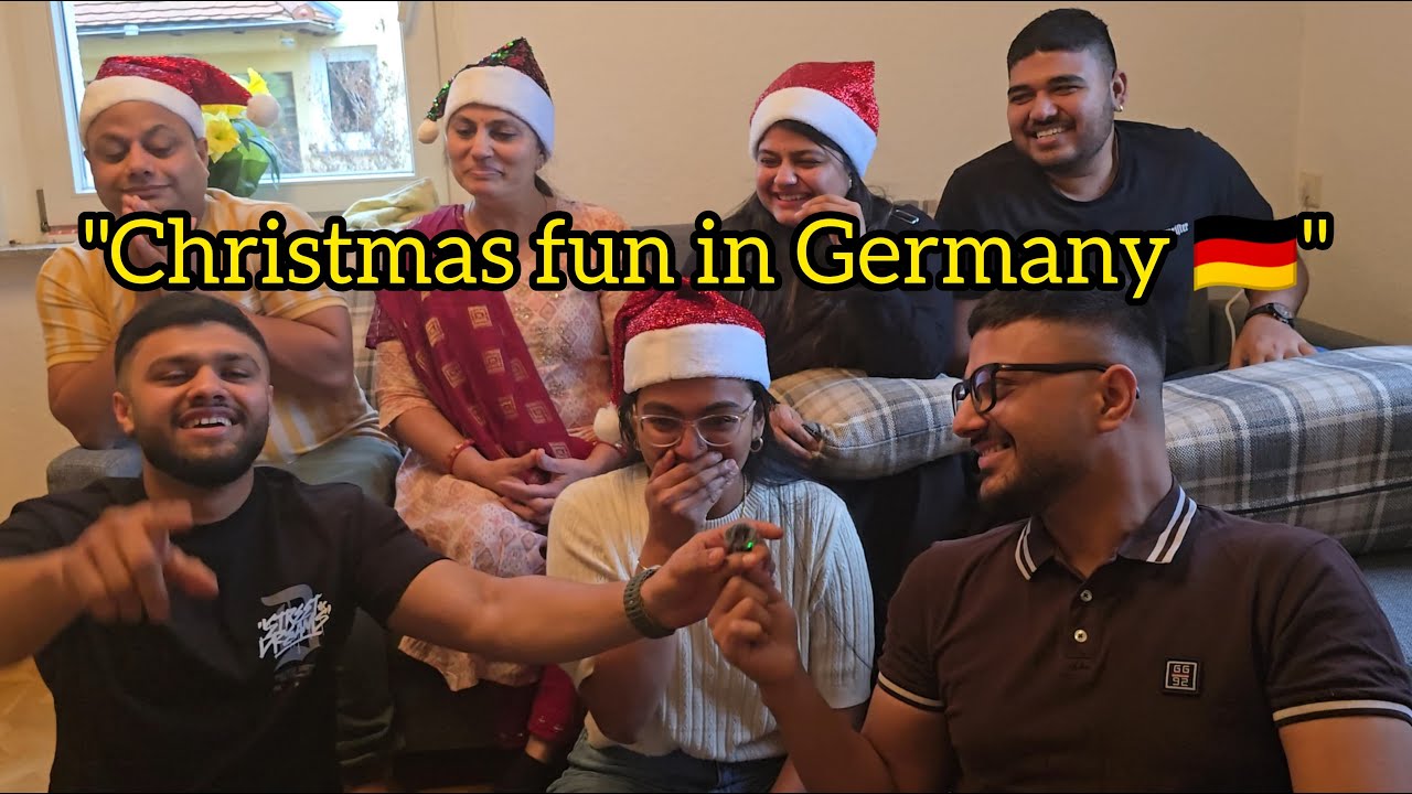 Christmas Ki Masti | Funniest Animal Sound Game With Family 🎄😂 (Germany)🇩🇪