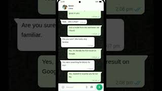 I sent my GF the WRONG photo! 💀 (Prank gone wrong)